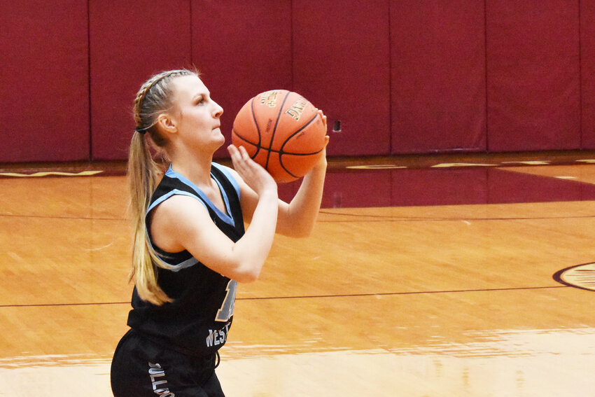 Sullivan West&rsquo;s Abby Parucki was a lethal shooter all season long for the Lady Bulldogs.
