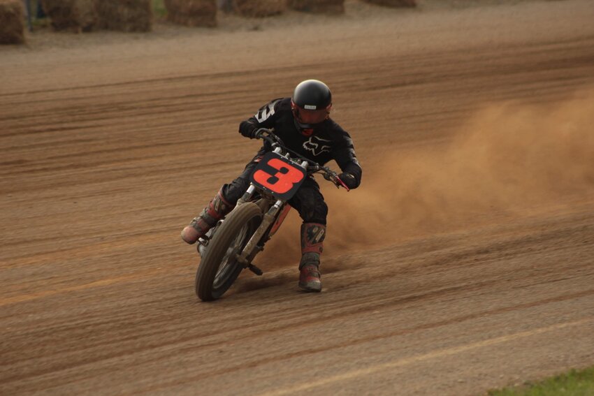 Jeffersonville native Andy Karadontes, nicknamed “Jeffersonville Jet”, took first place at Daytona Flat Track earlier this month.