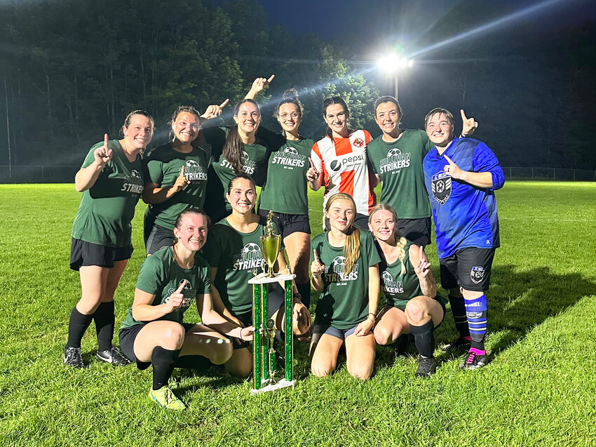 The Sullivan Strikers took home the first-ever Town of Liberty Women&rsquo;s Soccer League Championship last summer.