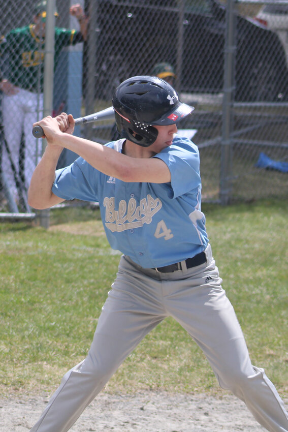 Sullivan West third baseman John Bernas IV drove in catcher Jacob Hubert with the eventual game-winning RBI single in the 8th and recorded two hits overall.