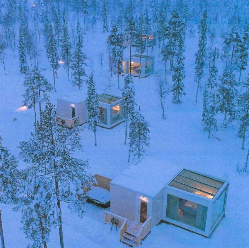 An artist’s rendering of the potential 
Minsky Glamping Sites in Thompson.