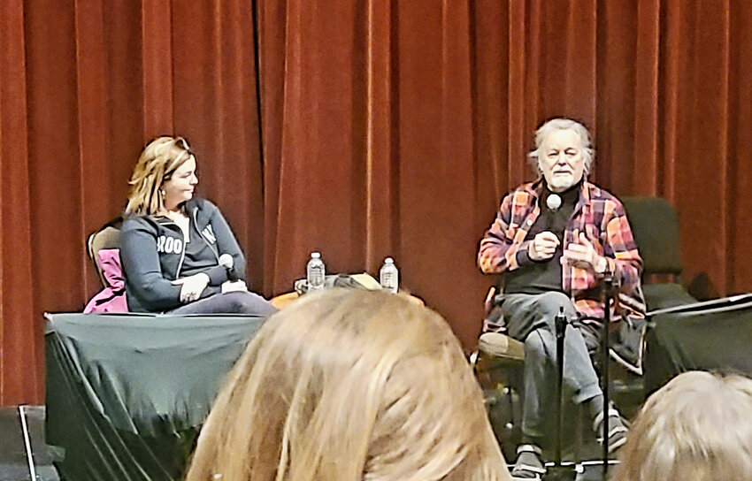 Actress and author Amber Tamblyn served as host at the Bethel Woods Theater with her Hollywood legend father Russ Tamblyn for a book signing of his newly released and popular memoir &ldquo;Dancing on the Edge.&rdquo; Mr. Tamblyn is an academy award nominated movie and television actor, choreographer, director and a very brilliant dancer who lived a magical life in the movie business, and he has wonderful and hilarious stories to tell with big name movie stars and working in blockbuster movies. His book is a vivid and wonderful read about the star-studded career of a very gifted man who has lived an extraordinary life.