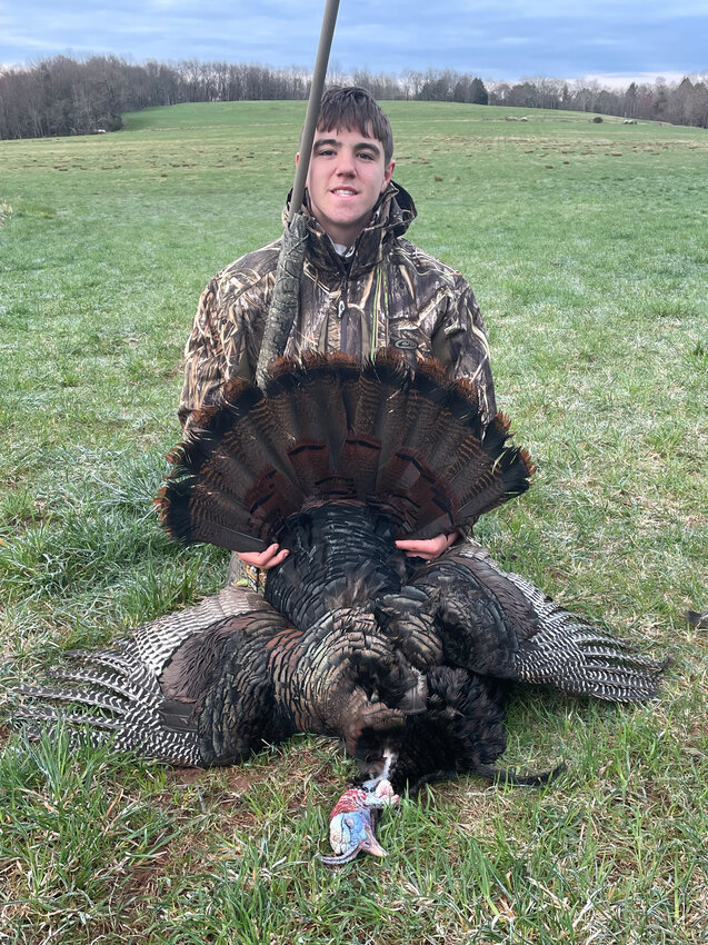 Nathan Barber’s turkey was an all-time contest record, scoring a 69.3 and taking first place.