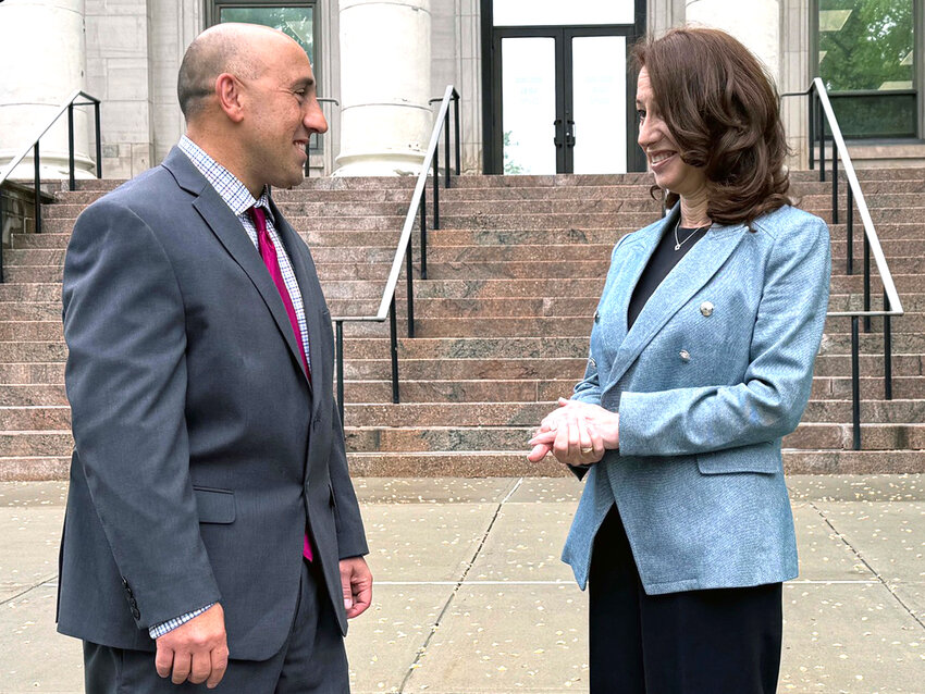 Jack Harb, President, Sullivan County Patrolman&rsquo;s Benevolent Association and Paula Elaine Kay (D-Rock Hill) Candidate for New York State Assembly District 100.
