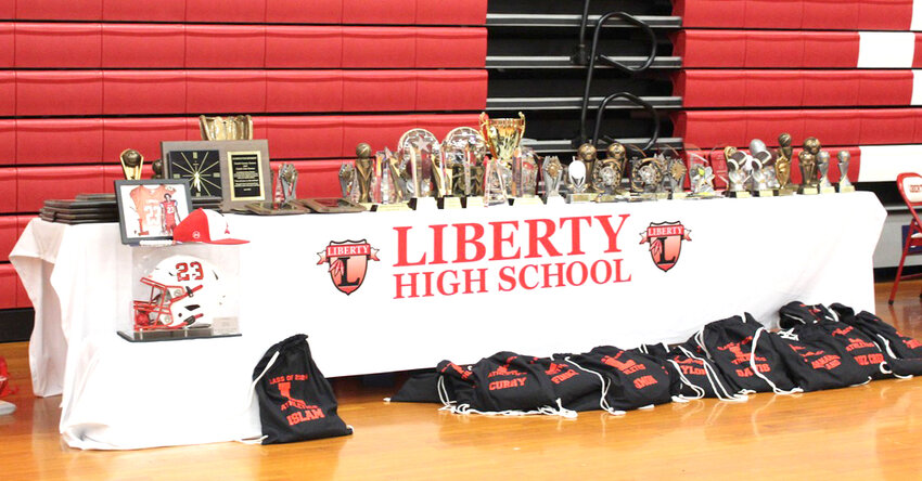 Liberty celebrated their student-athletes on Thursday during their annual Block “L” Awards banquet.