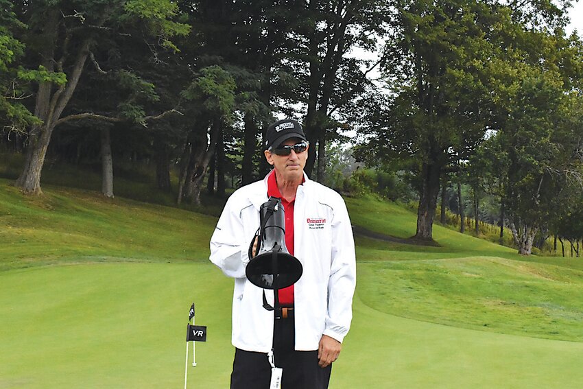 After running the Sullivan County Democrat Golf Tourney for more than 30 years, Villa Roma Golf Pro Matthew Kleiner was elected into the Democrat Golf Hall of Fame last year.
He joined Bill Phillips and Gregg Semenetz Sr. in the Class of 2023 Hall of Famers.