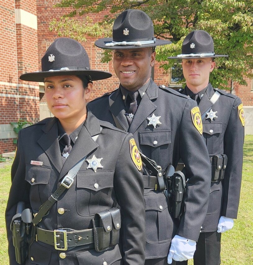 Evelyn Barragan(l), Rasidi Clarke(c) and Josef Haas(r).