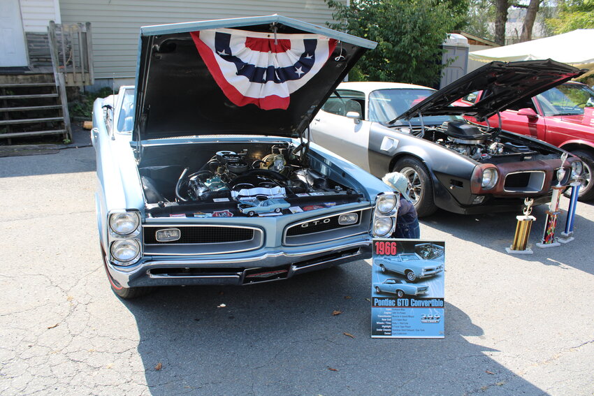 This 1966 Pontiac GTO won Best in Show, traveling all the way from New Jersey.