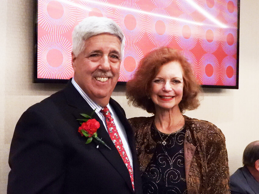 Sullivan County Republican Committee Chair Greg Goldstein and Secretary Susan Brown-Otto enjoyed the dinner. Not pictured are Committee Vice Chair Tom Bose and Treasurer Hope Monforte.