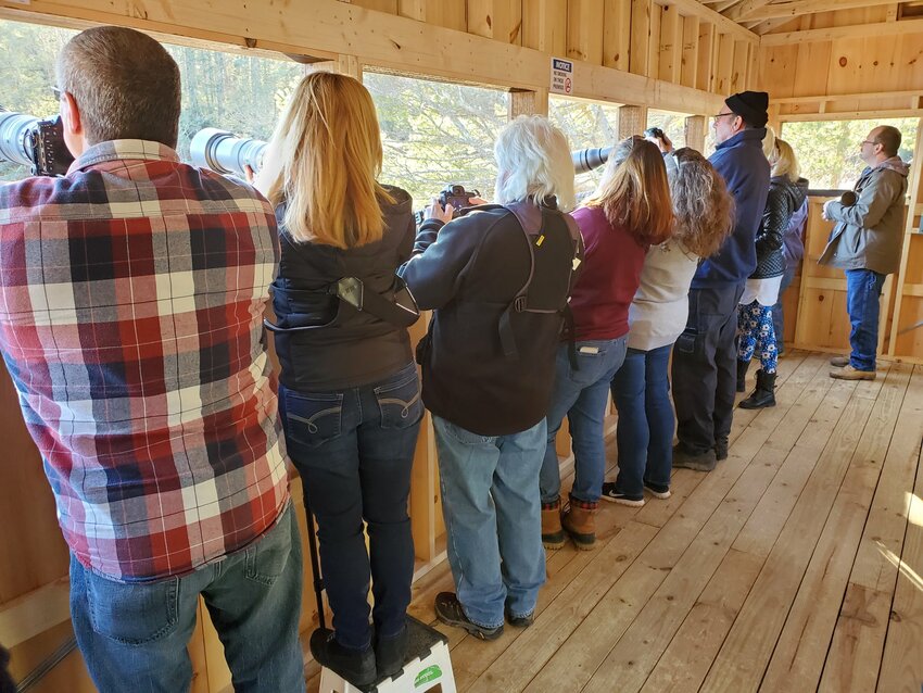 Delaware Highlands Conservancy Eagle Watch volunteers help visitors have a great eagle-watching experience at Observation Areas located throughout the region.