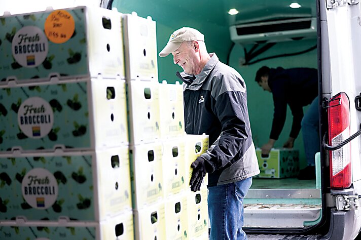 Dozens of local food pantries picked up their deliveries at the new Orange County Distribution Center, which will serve more than 20 million pounds of food to the Hudson Valley this year.