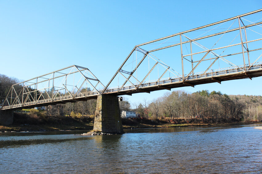 The Skinners Falls Bridge as it stood in November. The Damascus Citizens for Sustainability (DCS) seeks to save it from its end.