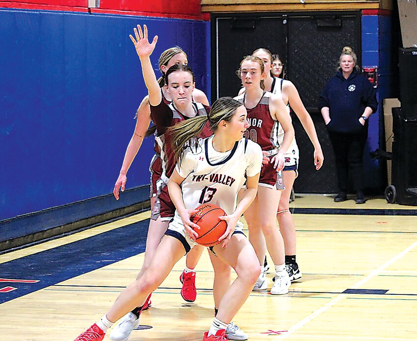 Carmody in action in one of TV&rsquo;s early season matchup&rsquo;s against the Wildcats.