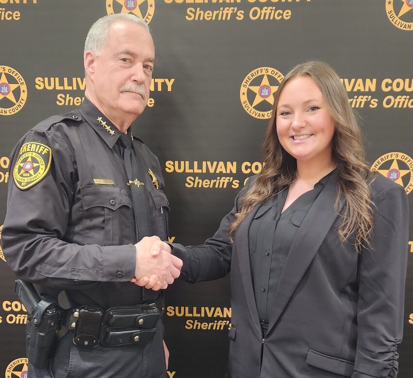 Sheriff Mike Schiff and Detective Samantha Cohn