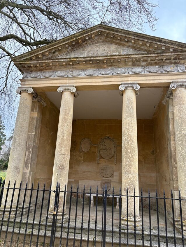 The Temple of Diana at Blenheim Palace