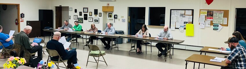 The Town of Callicoon Town Board reviewed bids for supplies, including stone and asphalt, at their monthly meeting held on Monday, April 14.
