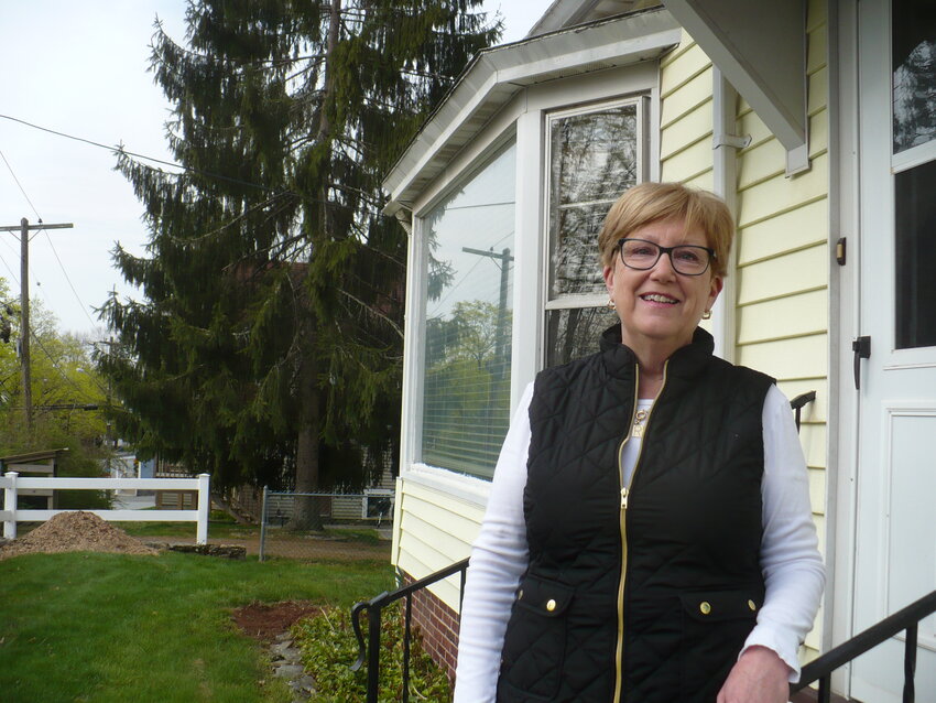 Roseann Brewer, secretary for St. George-St. Francis Church in Jeffersonville and Youngsville, recalled the thrill of seeing the Pope in person at Madison Square Garden in 2015.