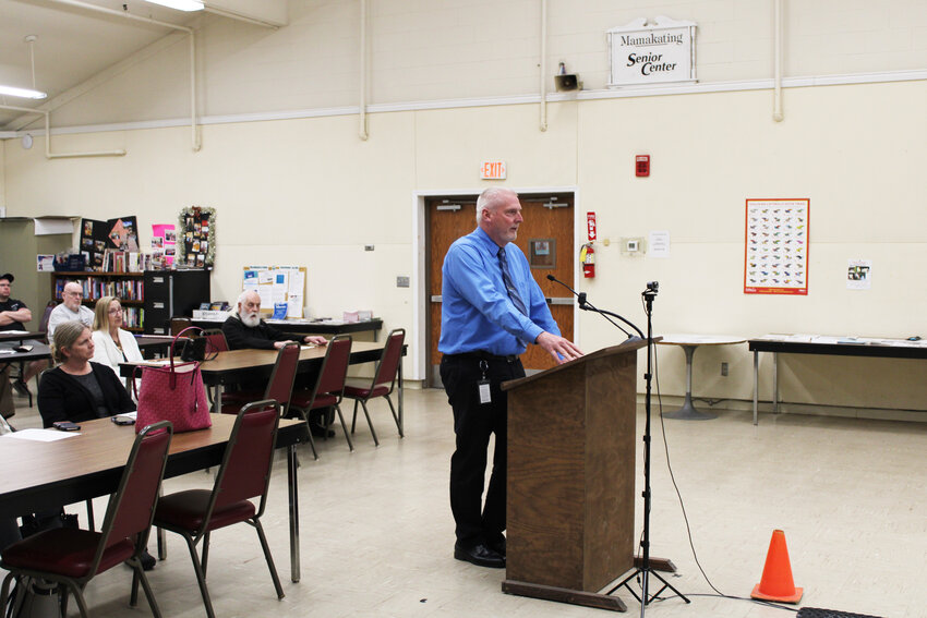 Sullivan County DPW Commissioner Ed McAndrew spoke of how intense study was done regarding the issue of tonnage on Wurtsboro Mountain Road.
