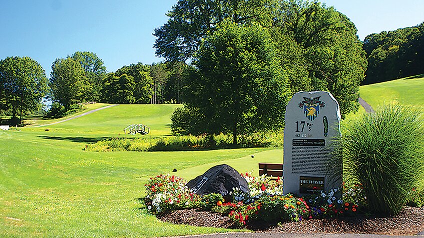 West Point Golf Course is located just north of the Bear Mountain Bridge. It is an 18-hole challenge on a mountain layout.
