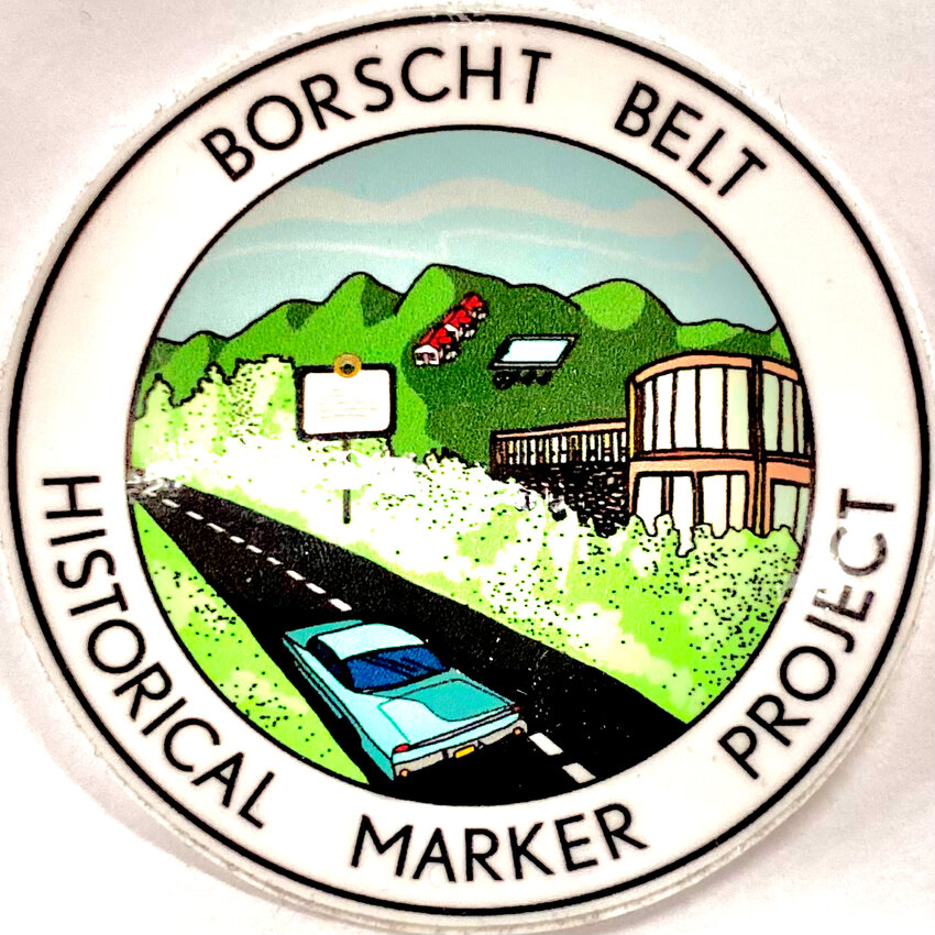 A commemorative sticker given out during the Kiamesha Lake Ceremony last June.