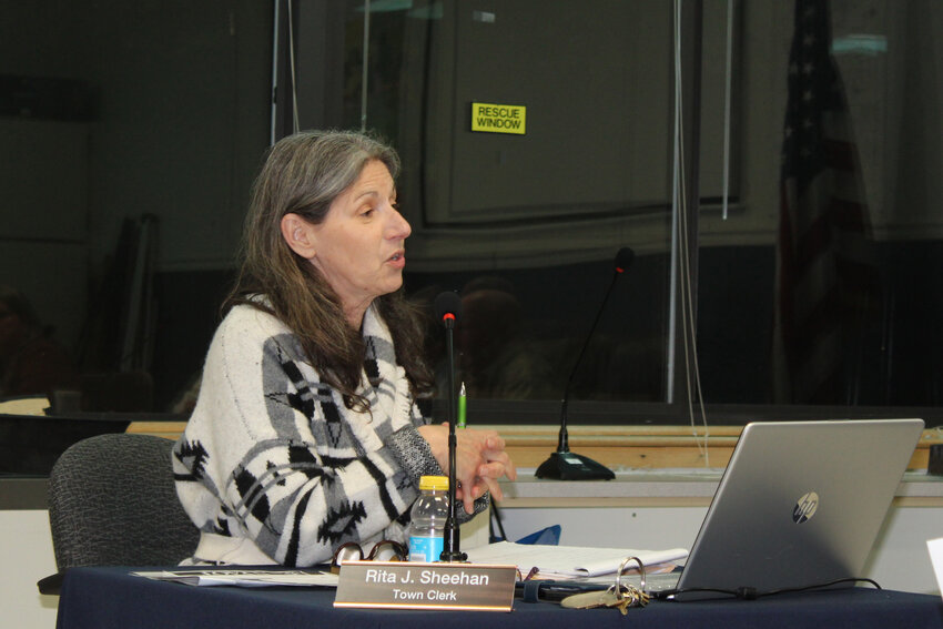 Bethel Town Clerk Rita Sheehan, requesting FOIL tracking software.