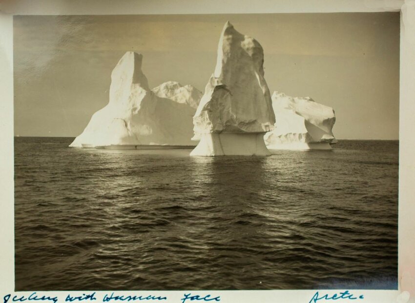 Antarctic Iceberg from the Belgian Antarctic Expedition, 1898 by FA Cook