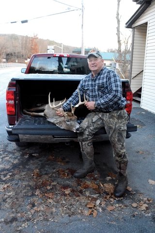 Roger Ebert took this nine-pointer in North Branch on Wednesday around 2 p.m. with a Barrett Bow. It scored 68 in the Democrat Bow Contest.