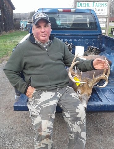 Don Consiglio harvested this buck in Neversink that weighed 151-lbs and scored 65.75.
