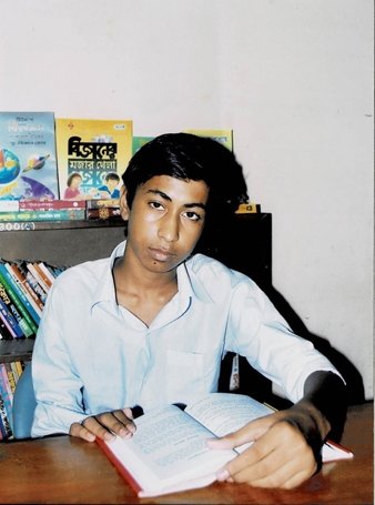 Masum  Mohammad from Bangladesh, a young man who I have sponsored for over ten years.