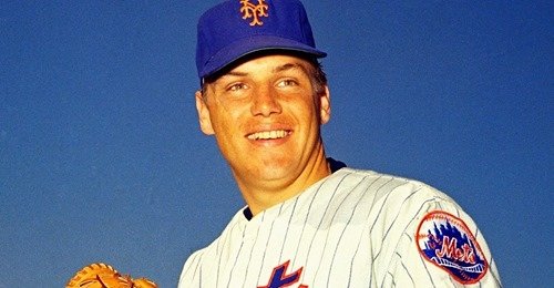 The great Tom Seaver, Hall of Famer and a three time NL Cy Young Award winner.