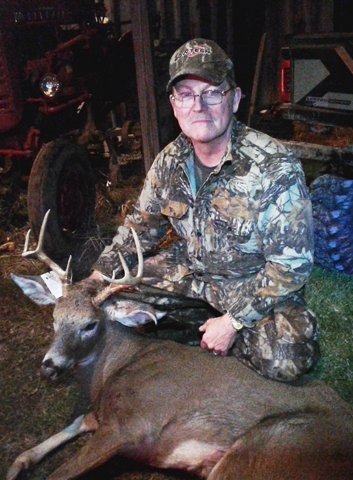 Terry Davis harvested this buck in the Town of Delaware that weighed 122-lbs and scored 52.5.