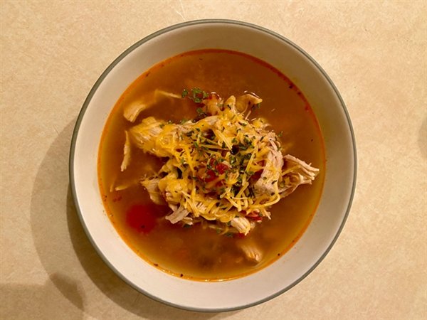 This Weight Watchers chicken tortilla soup could not be any easier to prepare.