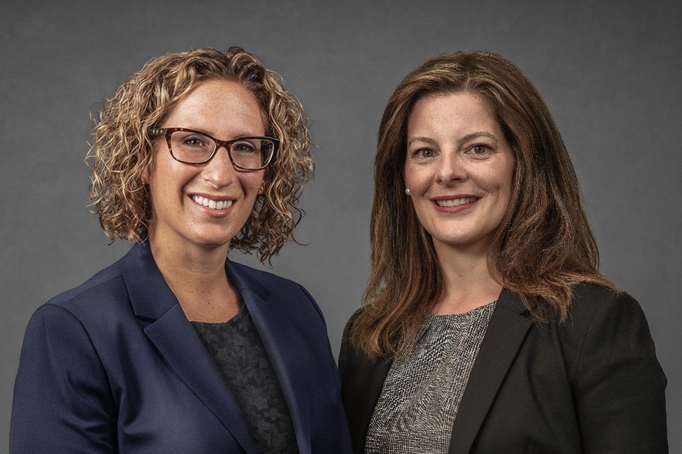 From left to right, Michele L. Babcock, Managing Partner and Cynthia J. Hand, Associate.