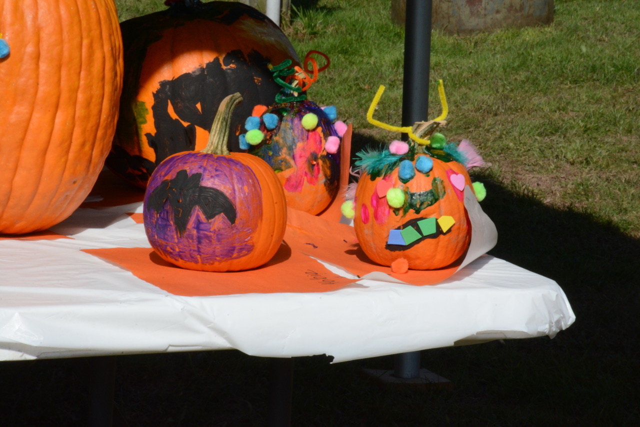 It can’t be a Pumpkin Party without decorative pumpkins.