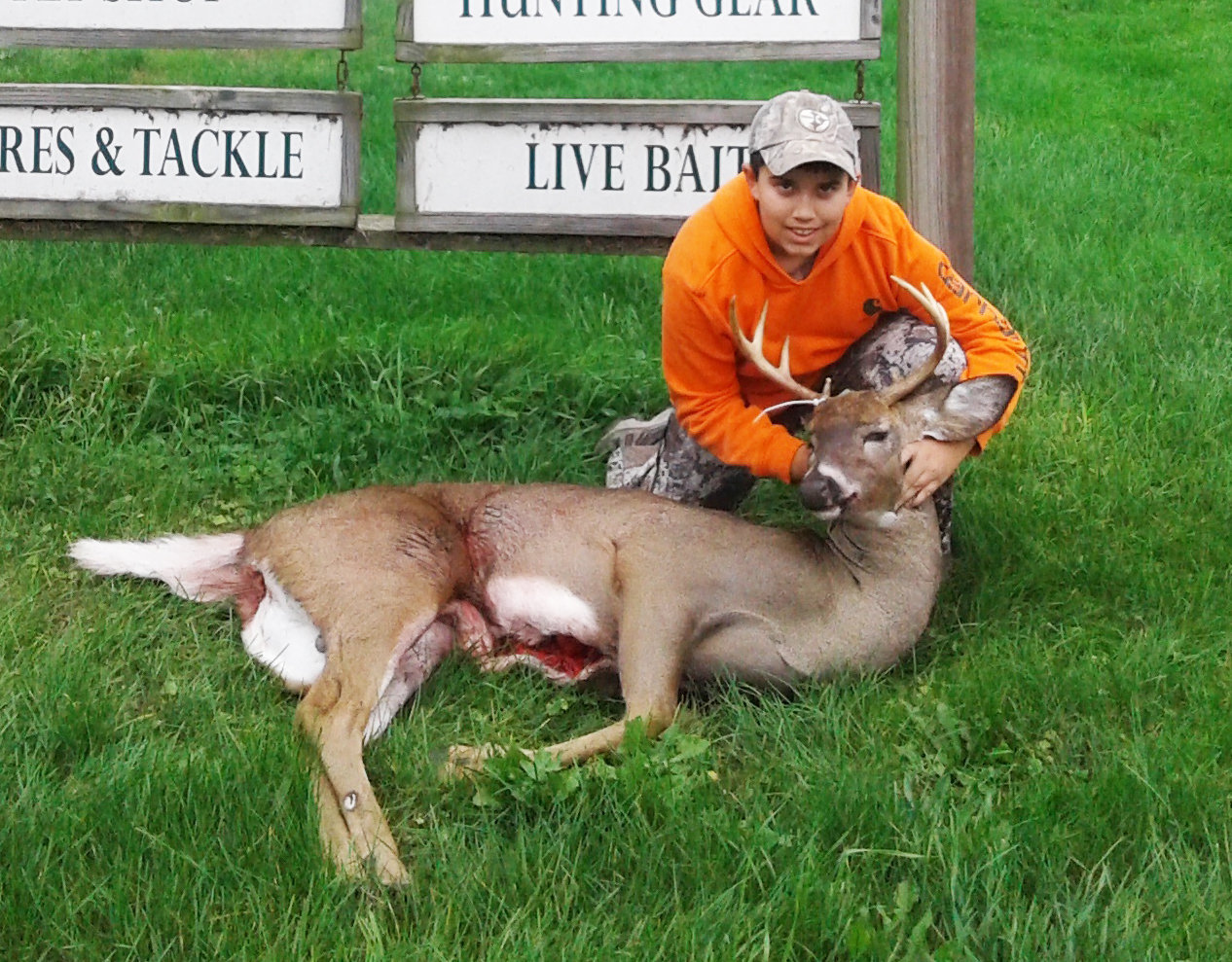 Jeffersonville resident Ryder Kratz brought in an 8-pointer that scored 190.25. The deer weighed 142 pounds.
