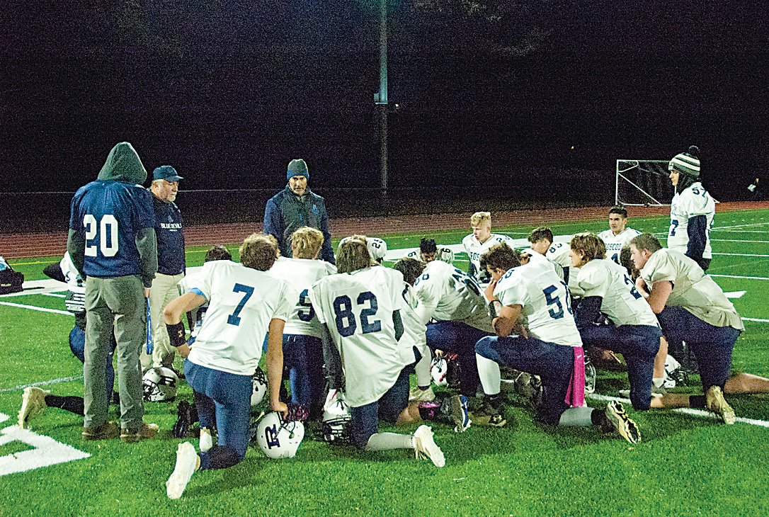 Although the outcome is not what they wanted, the Blue Devils have a lot to be proud of as they head into the offseason. Coach Mike Hill addresses his unit after their battle with Spackenkill.