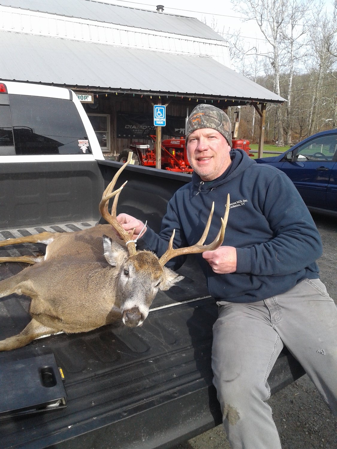 Sean Nearing was hunting in Cochecton on opening day when he took this nice 9-pointer, which scored 62.25 in the contest.