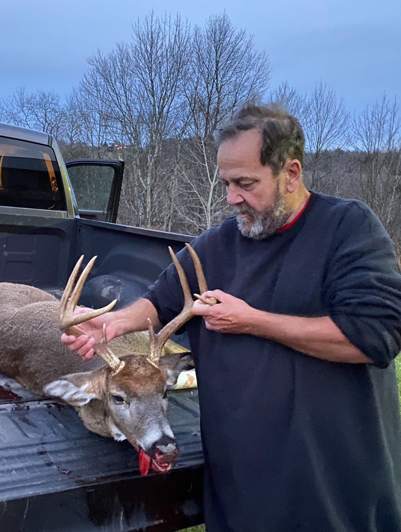 Jerry Kraft harvested a 135-pound buck on November 20 in the Town of Delaware. The 8-pointer scored a 62.25.