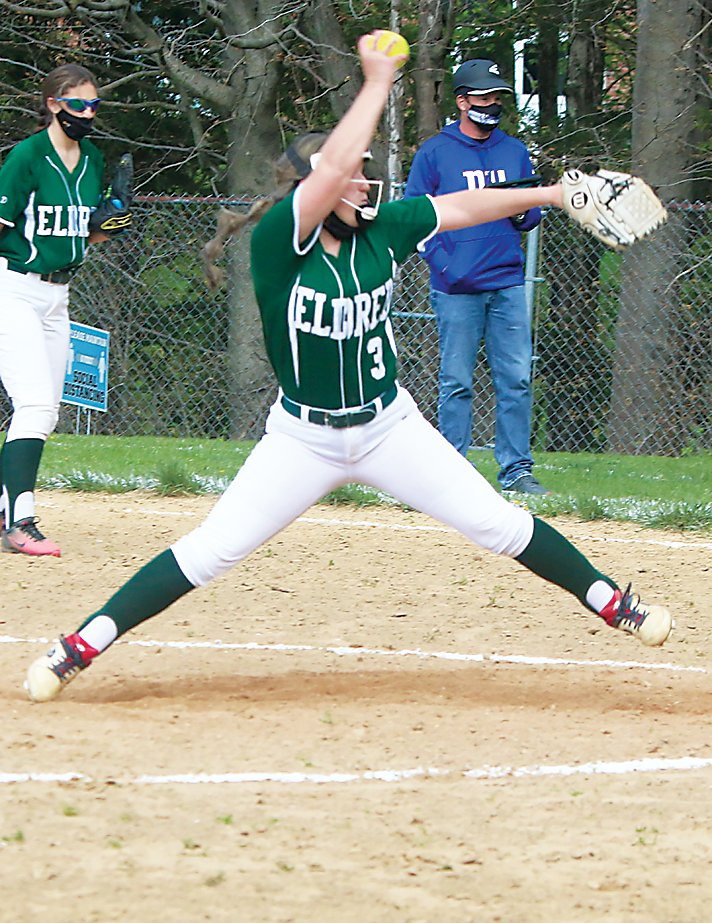Dana Donnelly has been a spectacular pitcher for Eldred, and in their campaign for a Section IX championship last year, also notched a perfect game. Striking out ten against Seward, Donnelly needed only 57 pitches to complete the win.