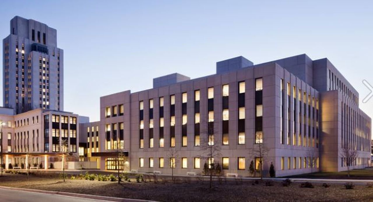 The Walter Reed Army Institute of Research Hospital complex where testing has been taking place for a single vaccine against all COVID and SARS variants.