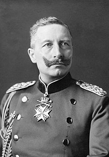 Kaiser Wilhelm II (note the mustache - he was one cranky Prussian)