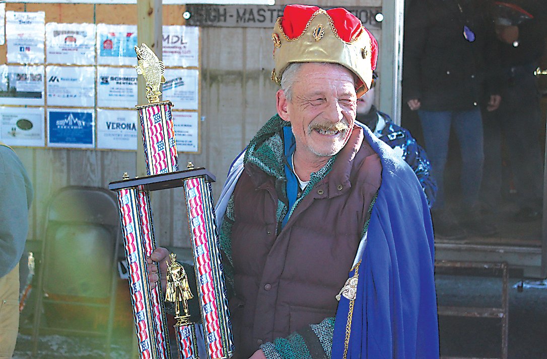 The 2022 King of the Ice was Mark Kerstner of Otisville, who won with a 4.5 lb, 25.5” Pickerel.