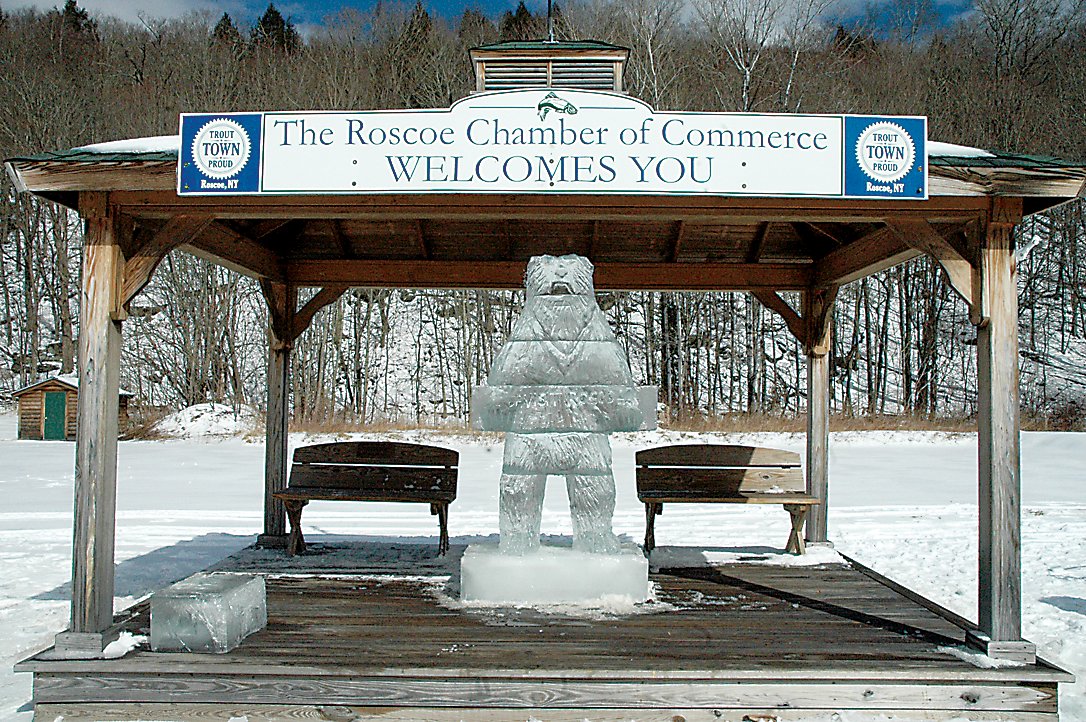 The Roscoe Chamber of Commerce sponsored the Trout Town Ice Festival on Saturday, February 26, inviting neighbors, friends and members of the community to enjoy all the frozen fun that Roscoe has to offer.