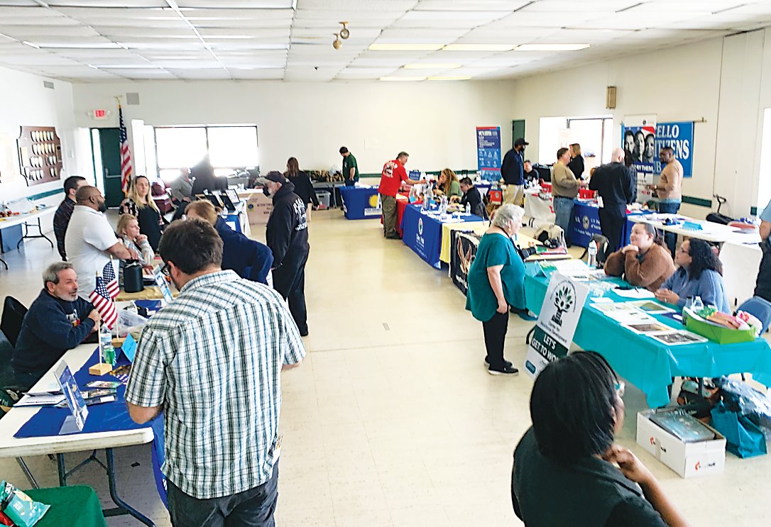 Last Saturday’s Veterans Stand-Down Event at the Ted Stroebele Center in Monticello brought veterans support agencies and organizations from across the Mid Hudson region together under one roof.