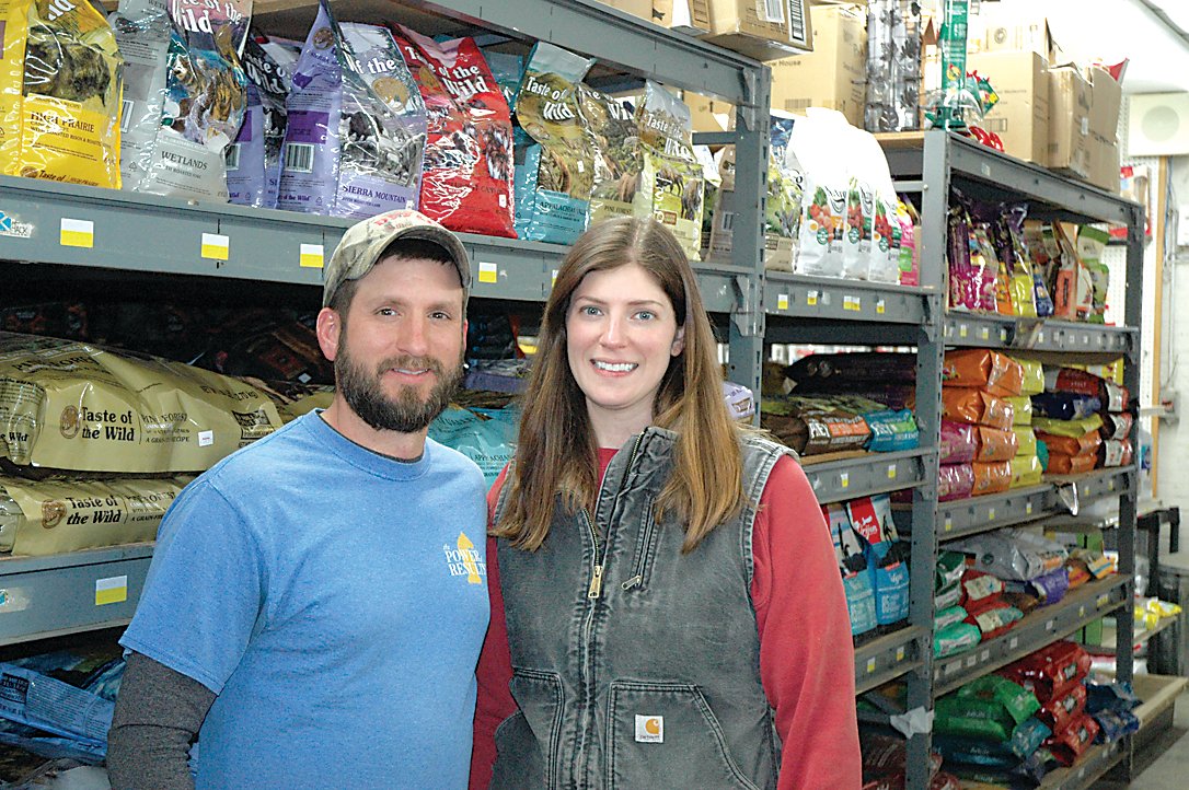 The Delaware Valley Farm and Garden is under new ownership with Kaelin and Kyle Salvatore who
took over from the previous owners in late January.