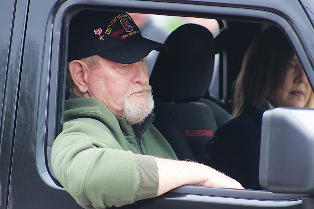 This year’s Grand Marshal was local businessman and Bronze Star veteran Lee Mall.