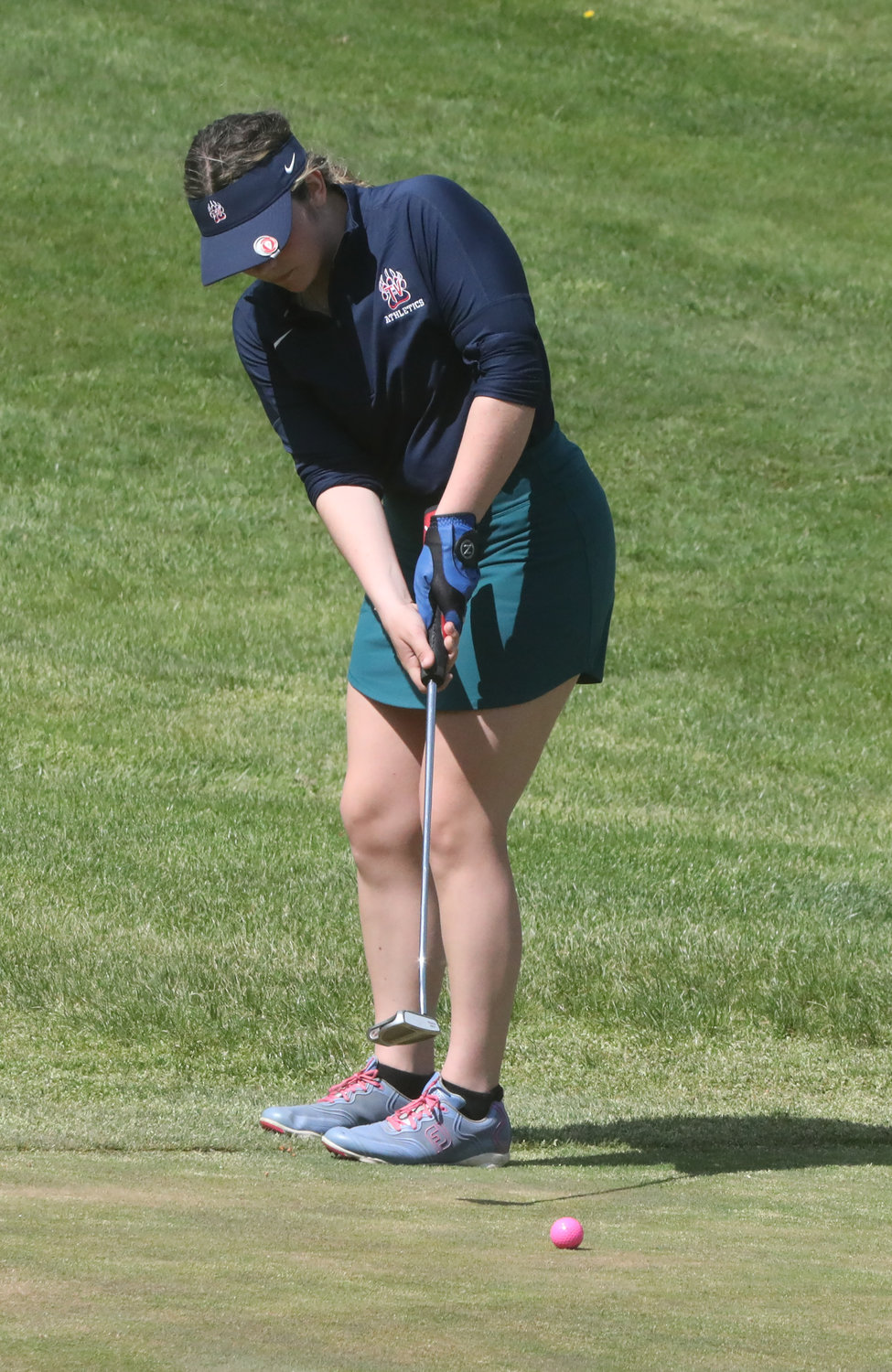 Tri-Valley’s Kaylee Poppa led her team with a score of 42.