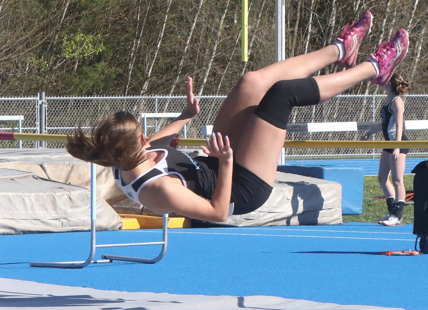 Sullivan West senior Paige Parucki won the high jump. She also prevailed in the triple jump and ran a leg in the winning 4x100 relay.