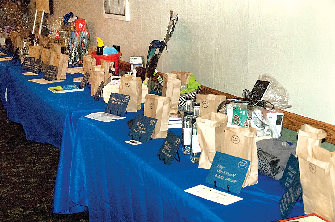 There was plenty of fly fishing gear and other local merchandise for attendees to take home.