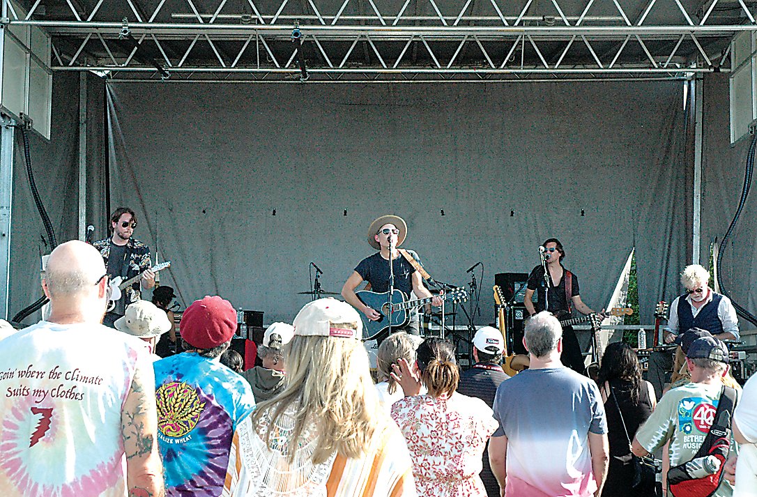 The event featured live music.